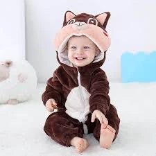 Baby Romper with Hat – Animal Design